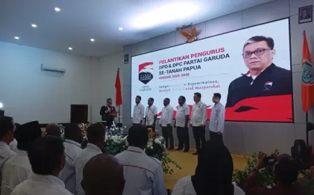 Partai Garuda Targetkan Penambahan Kursi Legislatif di Tanah Papua Pemilu 2029