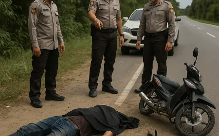 Misteri Kematian Pria Tanpa Identitas di Ngabang Terungkap, Polisi Pastikan Kecelakaan