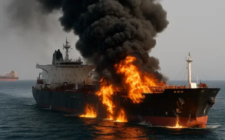 Rudal Iran Serang 2 Tanker Minyak UEA di Selat Hormuz, 1 Awak Tewas