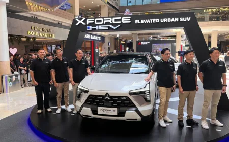 Mitsubishi Xforce HEV Meluncur di Indonesia: Fitur Baru dan Harga Terbaru
