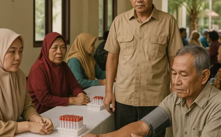 Deteksi Dini Penyakit, Pemkab Bojonegoro Dorong Warga Ikuti Cek Kesehatan Gratis