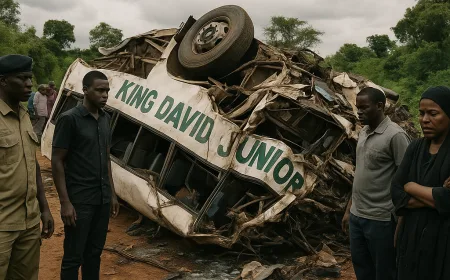 Kecelakaan Bus Rombongan Siswa di Uganda: 20 Anak dan Pendiri Sekolah Tewas Tragis