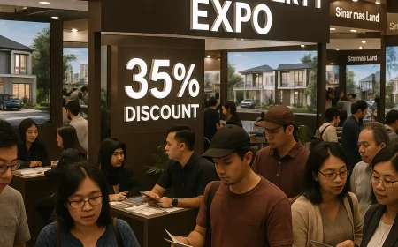 SML Property Expo Sinar Mas Land Tawarkan Diskon 35% dan Promo Menarik di Jabodetabek