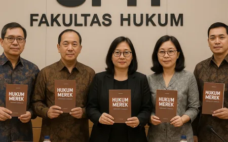 Fakultas Hukum UPH Terbitkan Edisi Revisi Buku Hukum Merek, Bahas Praktik Bad Faith di Indonesia