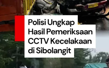 Video Hasil Pemeriksaan CCTV Terkait Kecelakaan Maut Sibolangit
