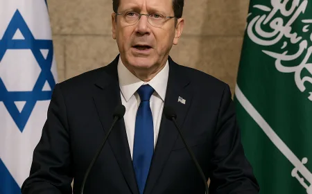 Presiden Israel Isaac Herzog Ingin Normalisasi Hubungan dengan Arab Saudi Segera