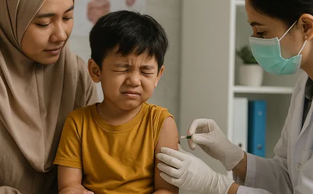 Vaksinasi Anak: Cara Efektif Mencegah Penyakit Berbahaya seperti Campak