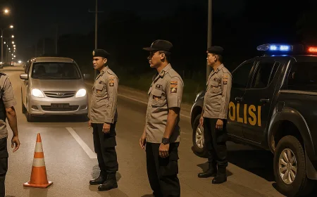 Polres Mesuji Intensifkan KRYD untuk Cegah Kejahatan Jalanan di KM 192