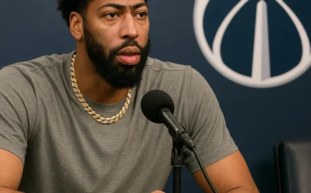 Anthony Davis Ungkap Diskusi Reuni LeBron James di Washington Wizards
