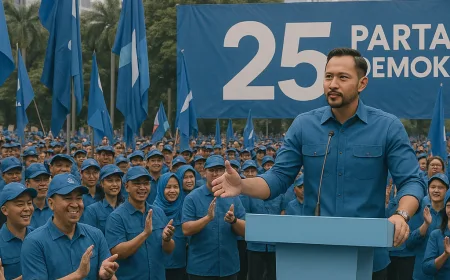 HUT ke-25 Partai Demokrat: Rangkaian Kegiatan Meriah dan Komitmen Bersama Rakyat