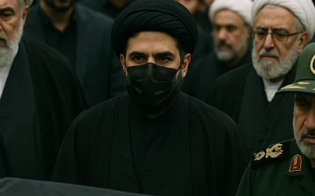 Diduga Mojtaba Khamenei, Sosok Misterius di Pemakaman Ayatollah Terungkap