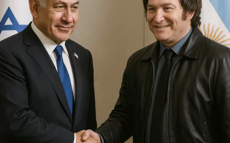 Sejarah Kedekatan Israel-Argentina: Netanyahu dan Milei Kini Bersahabat Erat