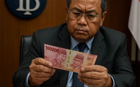 BI Ungkap Biang Kerok Rupiah Tembus Rp17.500 per Dolar AS