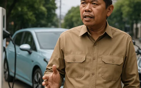 Jawa Barat Mulai Tarik Pajak Mobil dan Motor Listrik, Ini Alasannya