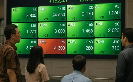 IHSG Menguat Kencang Kembali ke Level 6.000, Saham Perbankan dan Energi Jadi Motor
