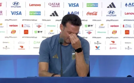 Lionel Scaloni Menangis Usai Argentina Gagal Juara Piala Dunia 2026