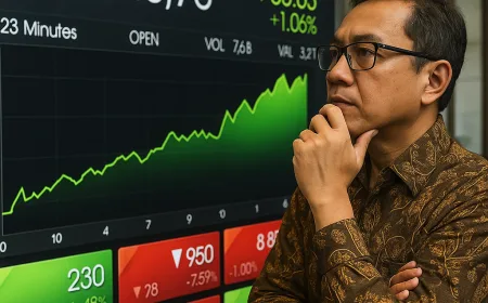 IHSG Naik 1% Sentuh Level 6.200-an: Penyebab dan Dampaknya Hari Ini