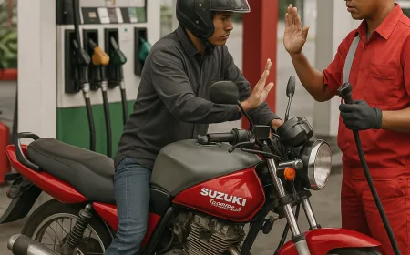 Suzuki Thunder Dilarang Isi BBM di SPBU: Penjelasan Resmi Pertamina
