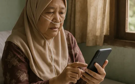 Kisah Haru Suharti Melawan Kanker dan Jantung Berkat JKN Mobile Digital