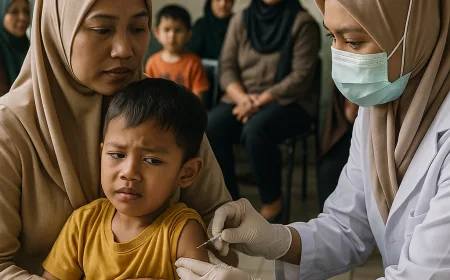 Imunisasi Rutin Kunci Cegah KLB Penyakit Menular, IDAI Tegaskan