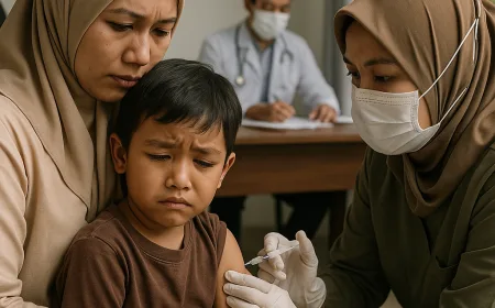 Cakupan Imunisasi Anak Turun Pascapandemi, IDAI Waspadai Ancaman Wabah Penyakit