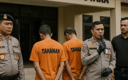 Pembunuhan di Toraja Utara Terungkap: Polisi Ungkap Motif Dendam Lama