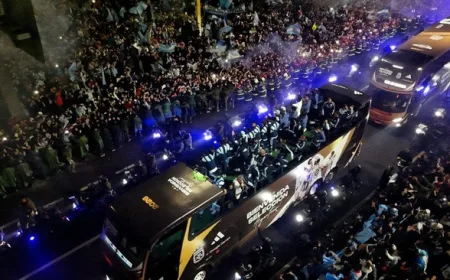 Timnas Argentina Disambut Ribuan Fans Meski Kalah Final Piala Dunia 2026