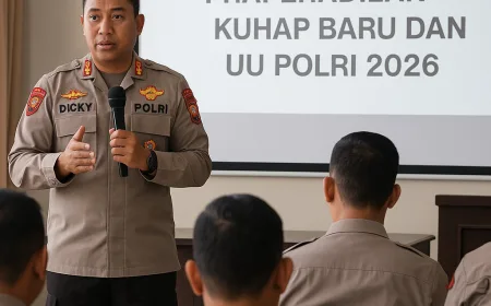 Kapolsek Cilandak Sosialisasikan Praperadilan KUHAP Baru dan UU Polri 2026