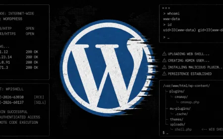 Eksploitasi WordPress wp2shell Meningkat Drastis, Serangan Massal Meluas