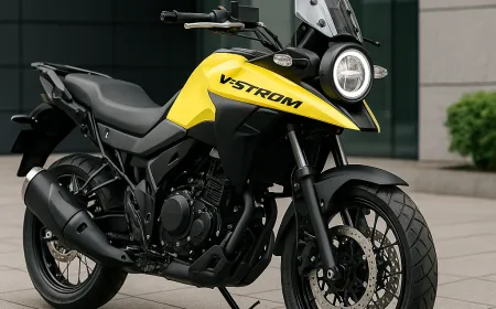 Suzuki V-Strom 250 2026 Resmi Meluncur dengan Headlamp LED Bulat Unik