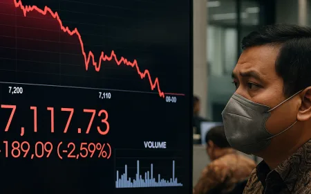 IHSG Ambruk 2,59% di Pembukaan, Efek MSCI-FTSE dan Ketegangan Geopolitik Jadi Pemicu