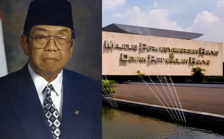 DPR/MPR Dibekukan dan Partai Golkar Dibubarkan, Gus Dur Diberhentikan 25 Tahun Lalu