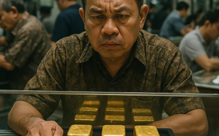 Harga Emas Melesat Lagi, Bandar Ramai-Ramai Ambil Untung di Tengah Aksi Bargain Hunting