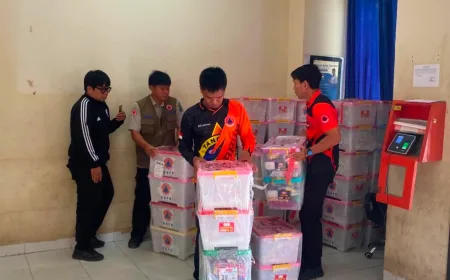 Bantuan Logistik BNPB untuk Korban Longsor Krayan Mulai Disalurkan di Nunukan