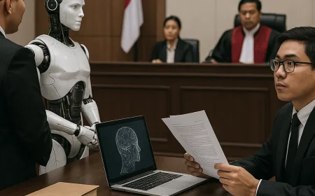 Sanksi Meningkat Seiring AI Merambah Sistem Hukum di Indonesia