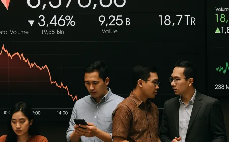 Asing Serok Saham Tambang Saat IHSG Anjlok ke Level Terendah 2026