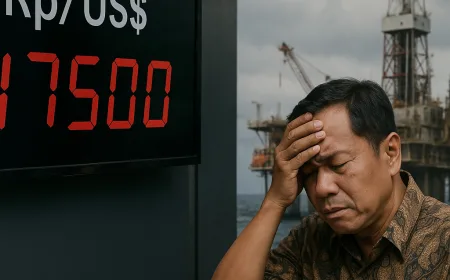 Breaking News! Rupiah Sentuh Rp17.500/ US$, Terlemah Sepanjang Sejarah