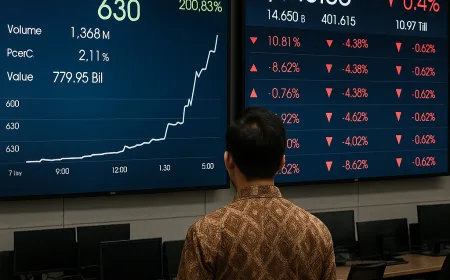 Saham AGAR Meroket 200%, BEI Suspensi Kedua Kali untuk Lindungi Investor