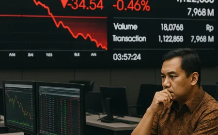 Asing Kompak Lepas 10 Saham Ini Saat IHSG Melemah 0,46% pada April 2026