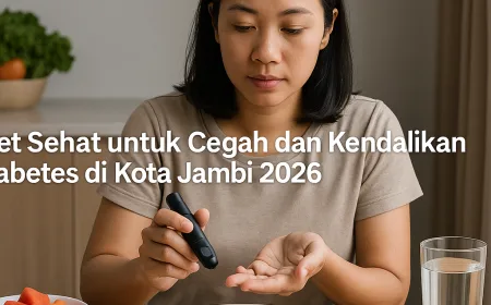 Diet Sehat untuk Cegah dan Kendalikan Diabetes di Kota Jambi 2026