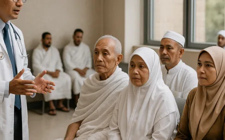 9 Pesan Kesehatan Penting untuk Calon Jemaah Haji Lansia dan Penyakit Kronis