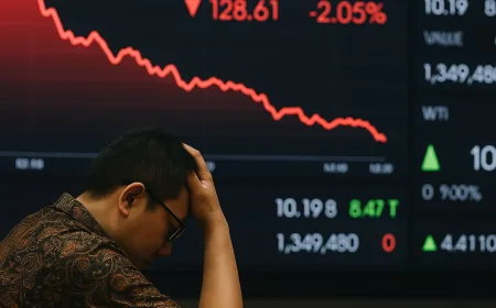 IHSG Turun 2% ke Level 6.100an, Ini Penyebab dan Dampaknya