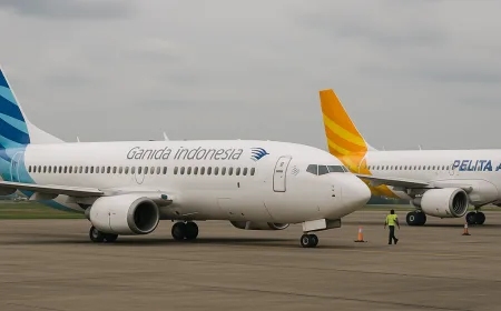 Garuda Indonesia Resmi Jadi Holding Maskapai BUMN dengan Konsolidasi Pelita Air