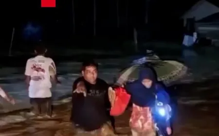 Banjir di Gayo Lues Aceh: Warga Dievakuasi Akibat Hujan Lebat