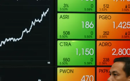 IHSG Melesat 1,51% Didukung Sektor Properti dan Energi Jelang Sesi II