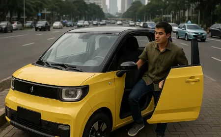 Pilihan Mobil Listrik di Bawah Rp200 Juta untuk Penggunaan Harian di Jakarta