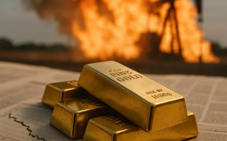 Harga Emas Turun Drastis 2% Terbakar Kenaikan Harga Minyak Juli 2026
