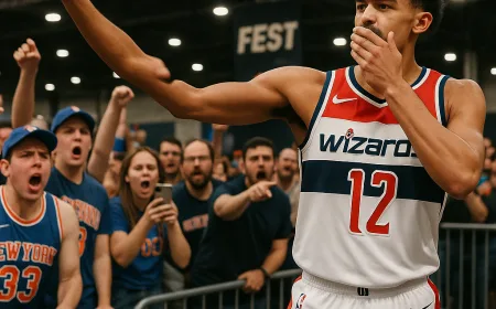 Trae Young Kembali Tantang New York dengan Aksi Provokatif di Fanatics Fest