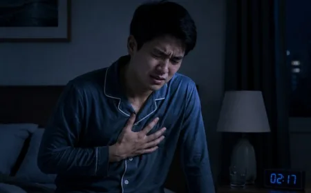 Nyeri Dada Tengah Malam: Kenali Risiko Serius dan Pentingnya Pemeriksaan Dini