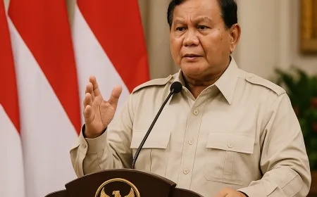 Prabowo Tegaskan Pentingnya Kepastian Hukum untuk Pertumbuhan Ekonomi Indonesia